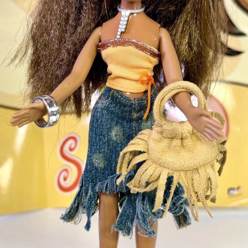 VTG Bratz Strut It Sasha Doll 2002 MGA COMPLETE Outfit Accessories Poster